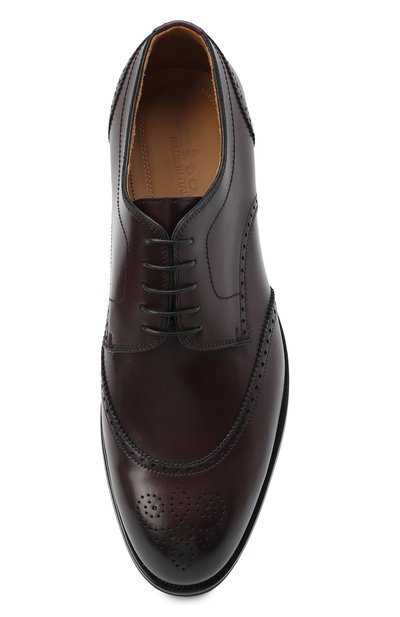 Кожаные дерби KITON, арт. USSTRESN00101, фото 5