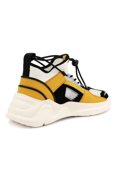 Текстильные кроссовки BALMAIN, арт. RM1C015/LCHN, фото 4