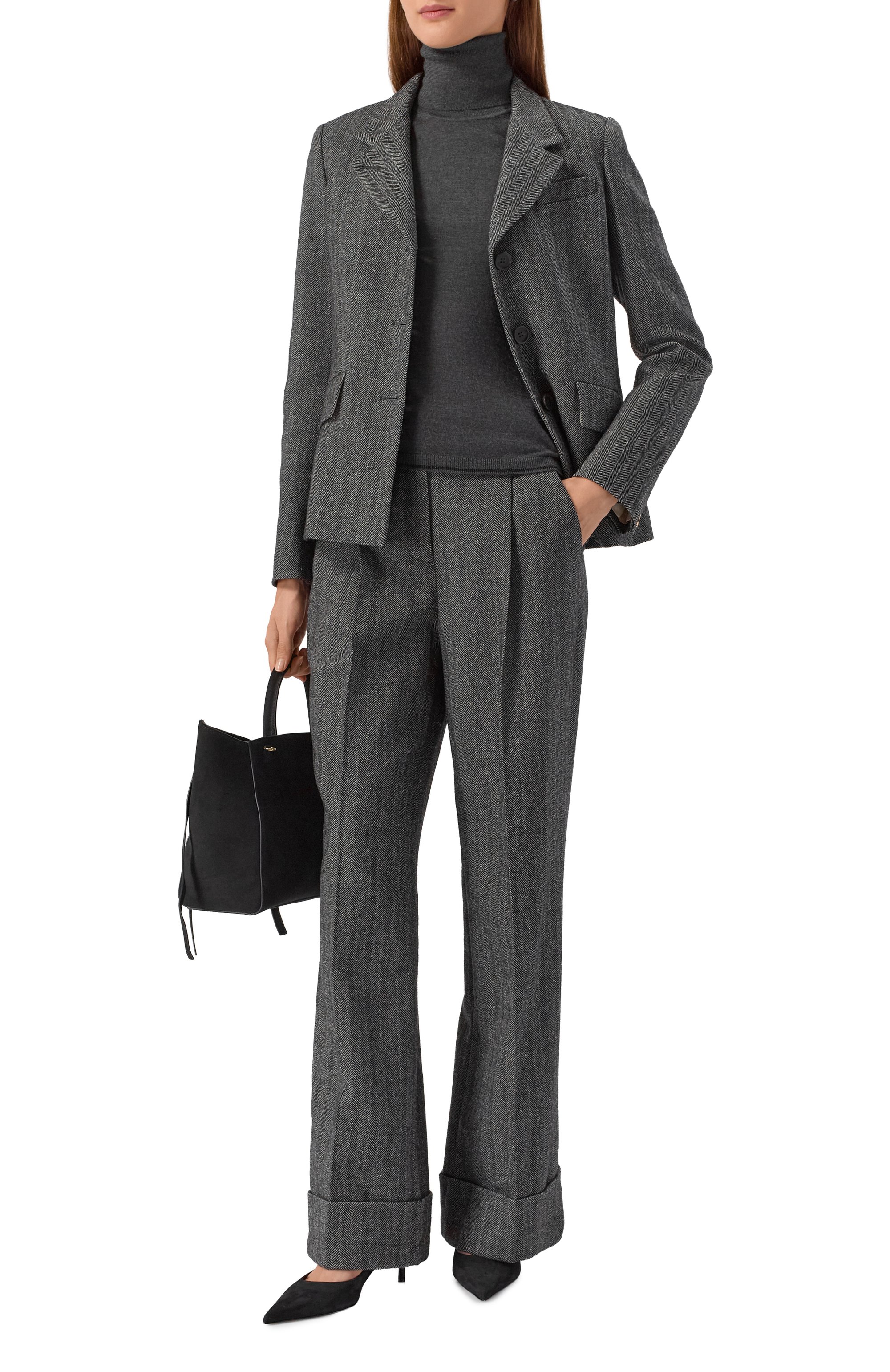 Водолазка из шерсти и вискозы LORENA ANTONIAZZI, арт. DM71B/380, фото 2