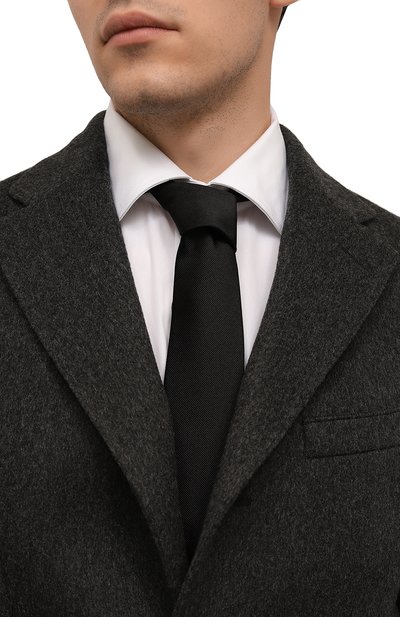 Шелковый галстук LUIGI BORRELLI, арт. LC80/1431, фото 2