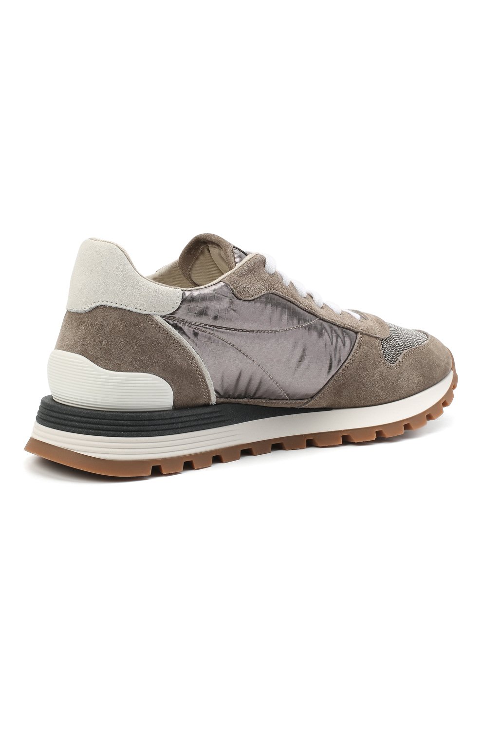 Замшевые кроссовки BRUNELLO CUCINELLI, арт. MZSFG1851, фото 4