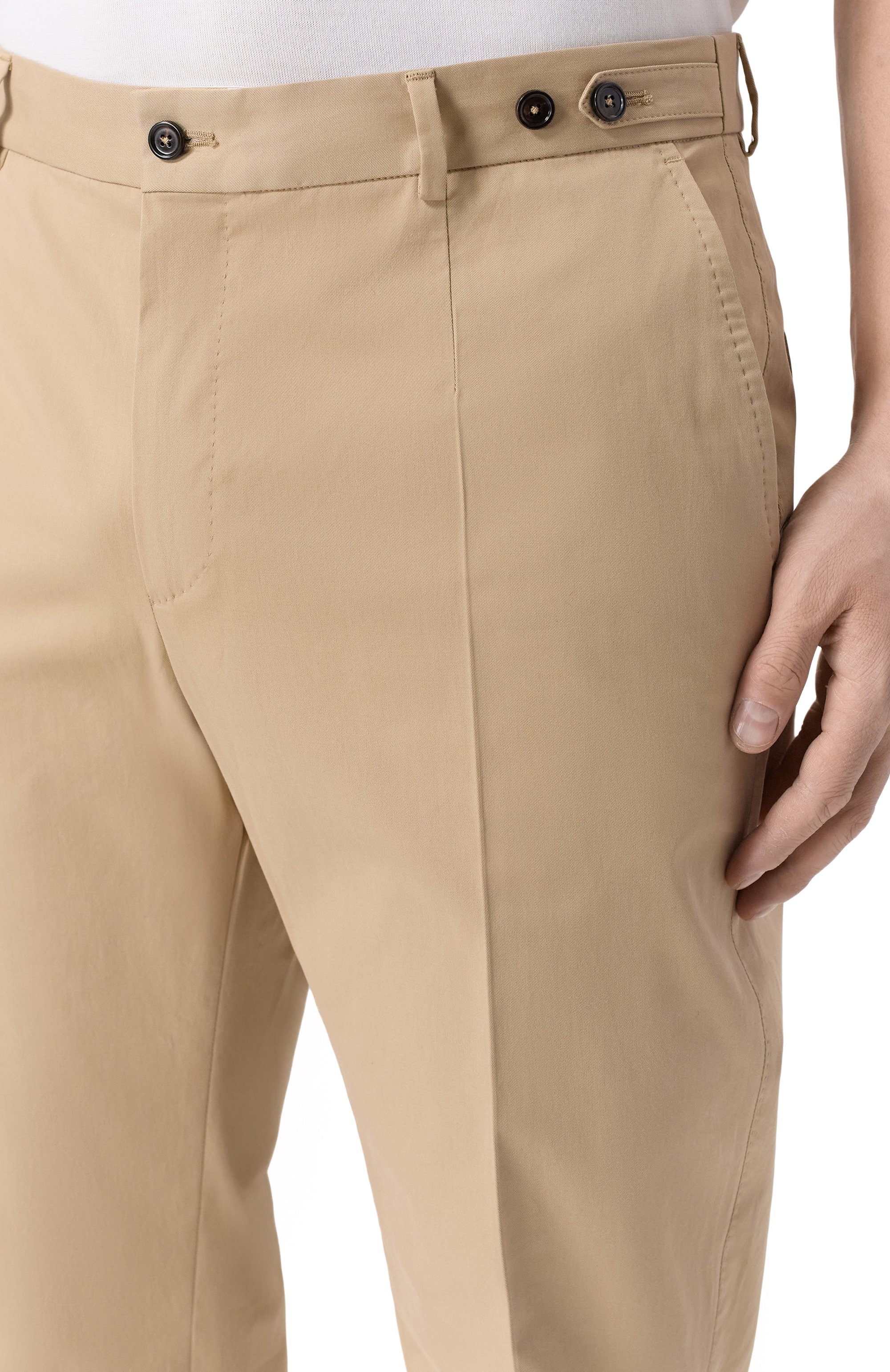 Хлопковые брюки DOLCE & GABBANA, арт. GP19VT/FUFJ9, фото 5