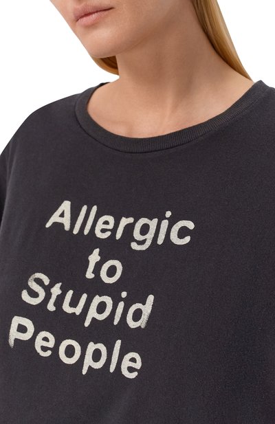 Футболка из хлопка и кашемира R13, арт. R13WK001-K146A, фото 5