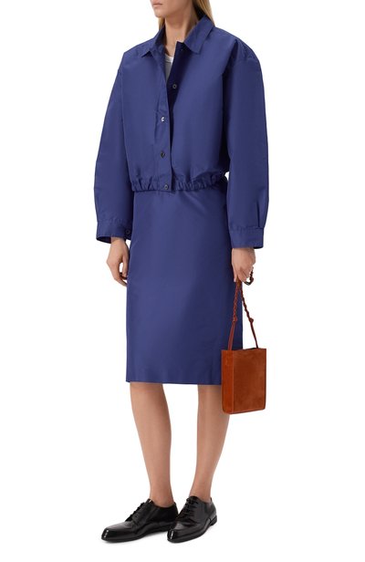 Сумка tangle small JIL SANDER оранжевого цвета по цене 89950 руб., арт. J07WG0001/P9295, фото 3 Сумка tangle small JIL SANDER, арт. J07WG0001/P9295, фото 3