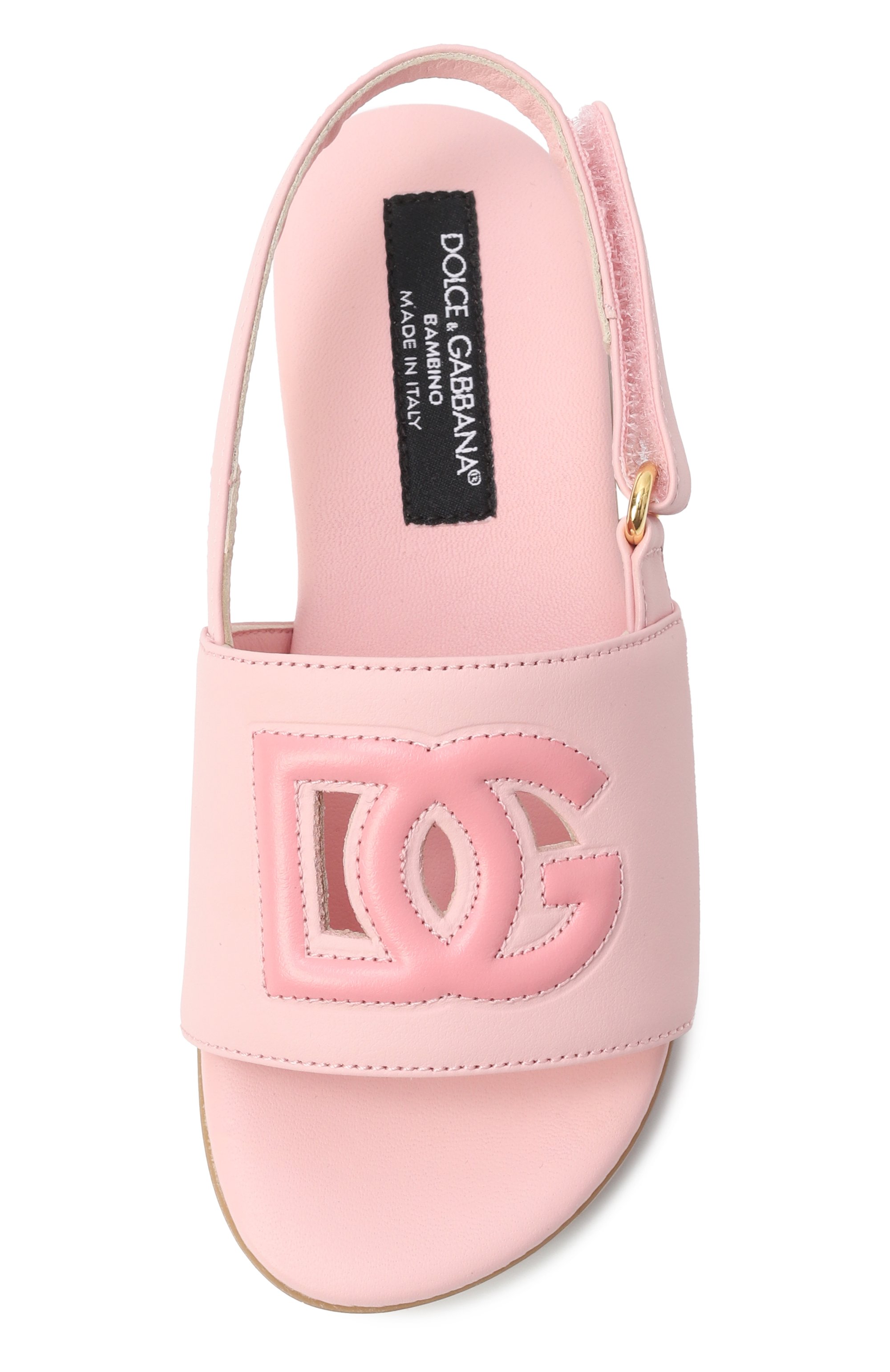 Кожаные сандалии DOLCE & GABBANA, арт. D20100/A1114/24-28, фото 4