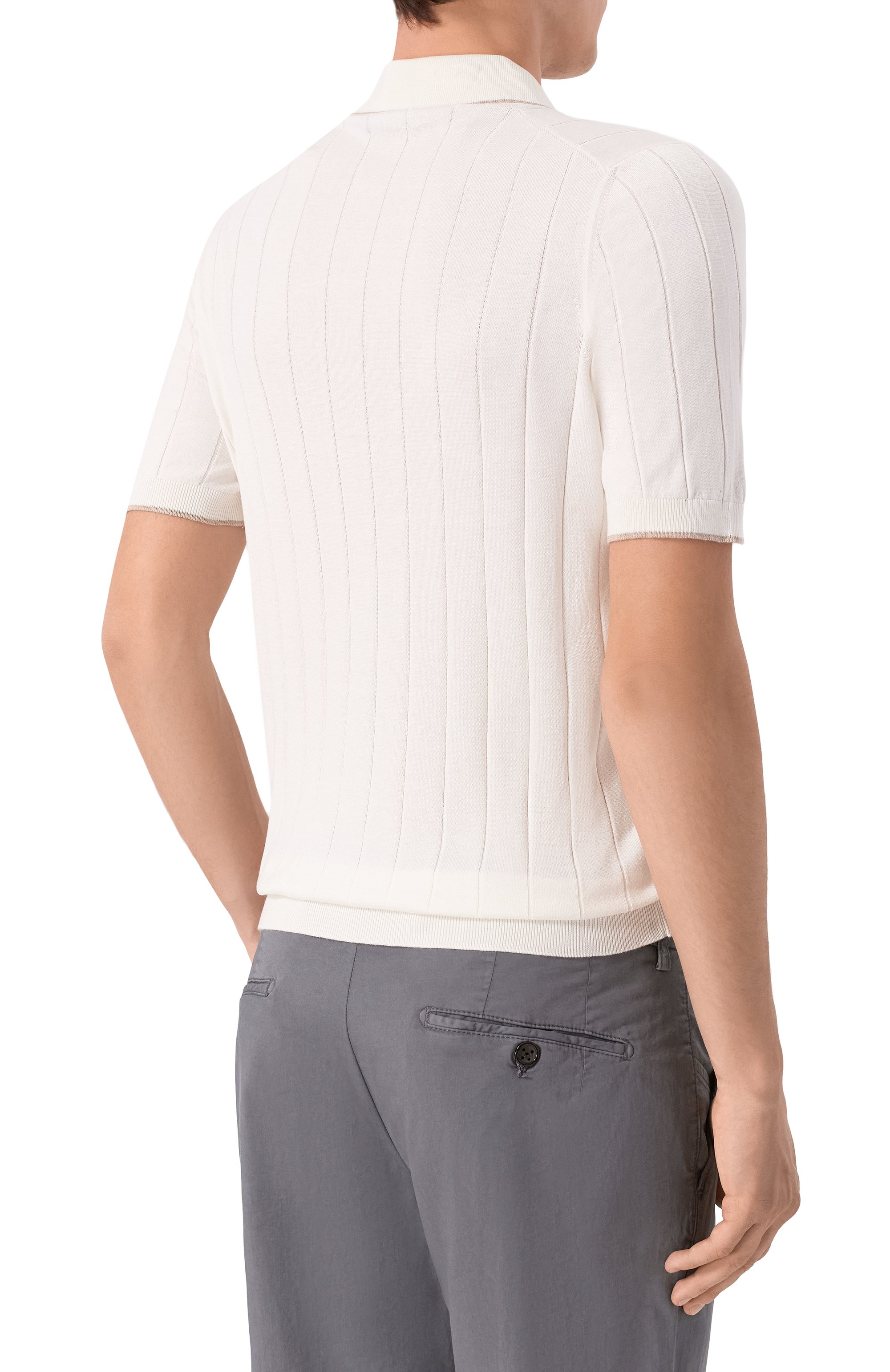 Шелковое поло GRAN SASSO, арт. 43128/23510, фото 4