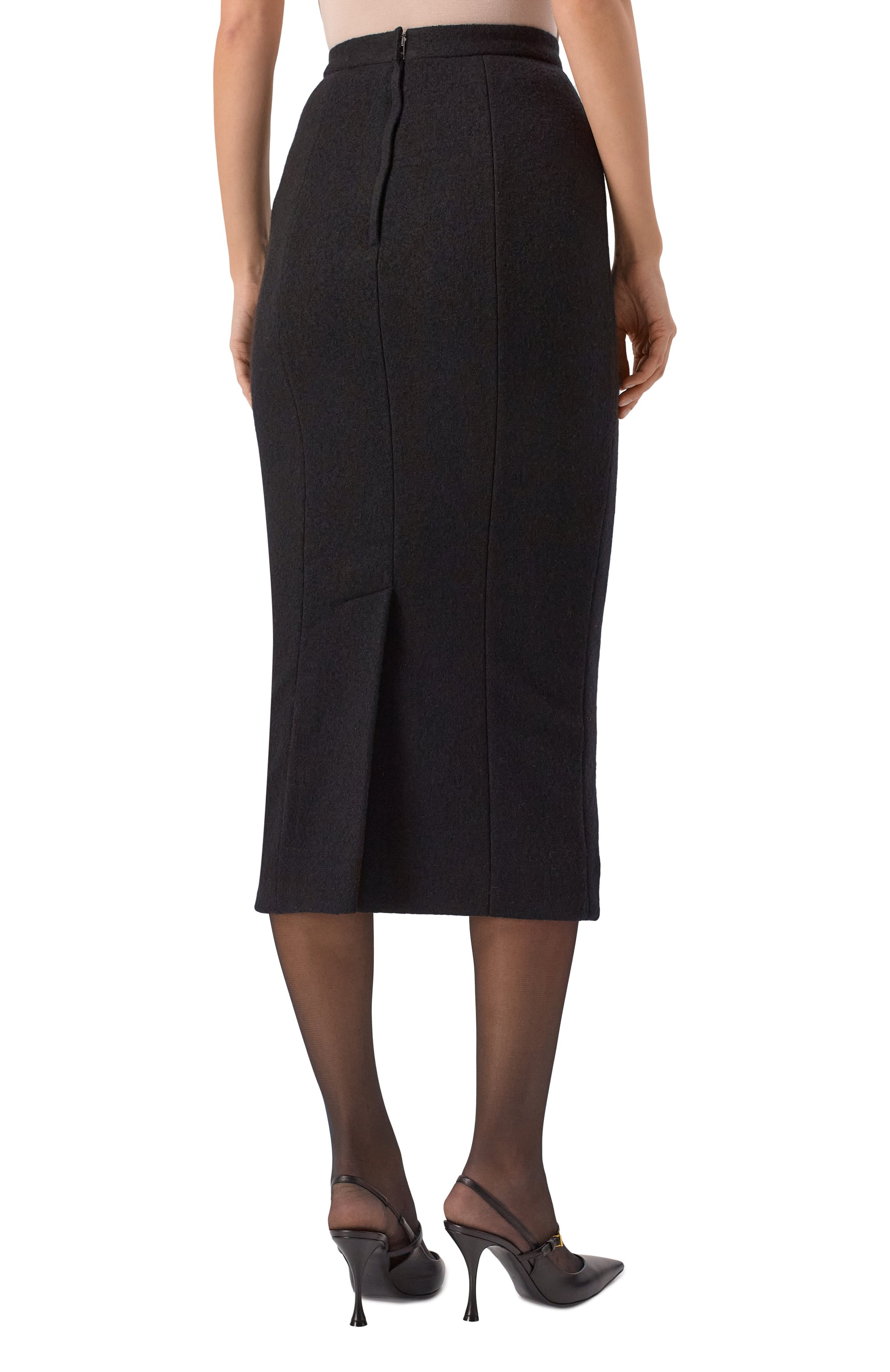 Шерстяная юбка DOLCE & GABBANA, арт. F4DAMT/HU2BB, фото 4