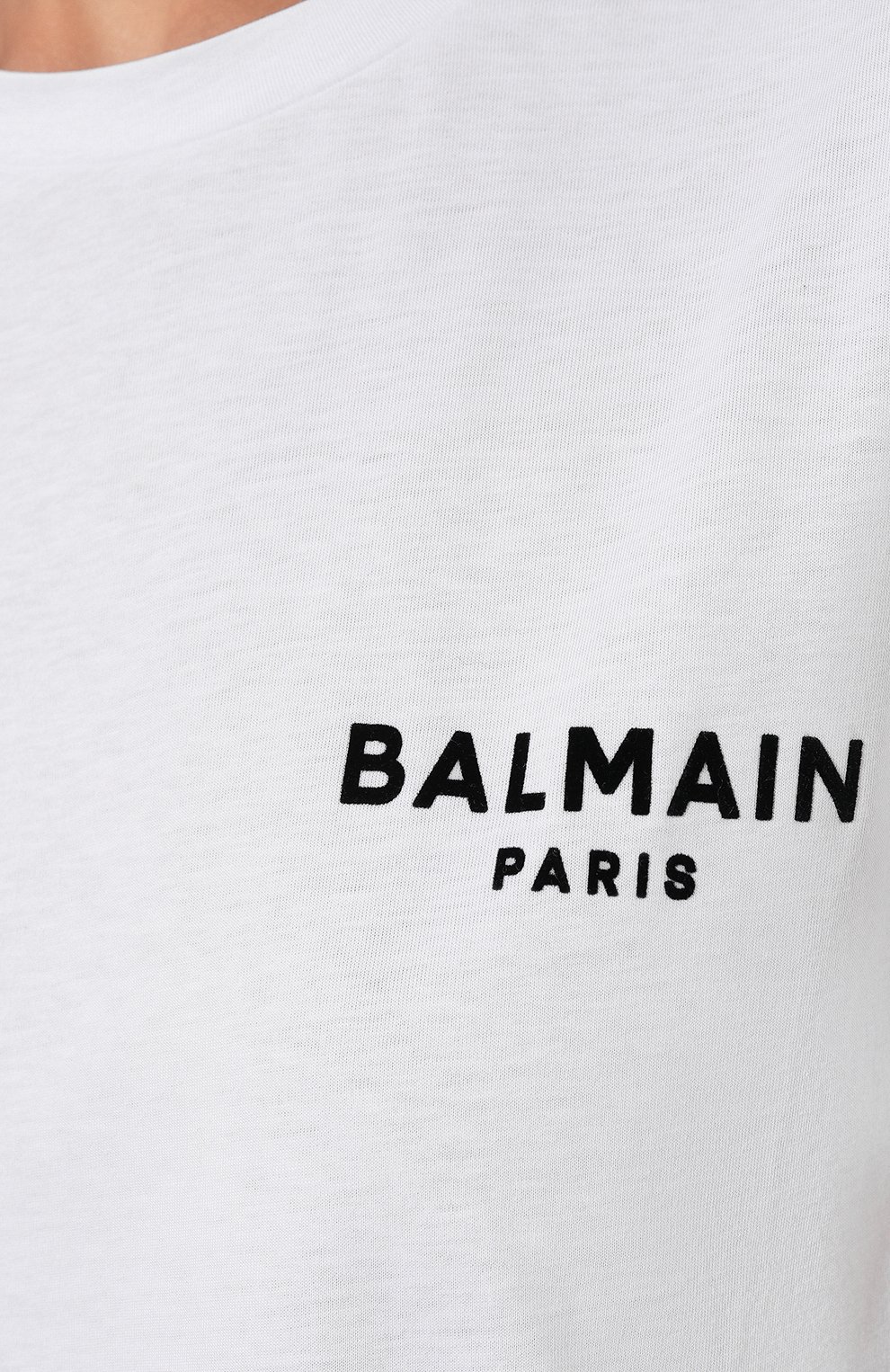 Хлопковая футболка BALMAIN, арт. AF1EE005BB01, фото 5