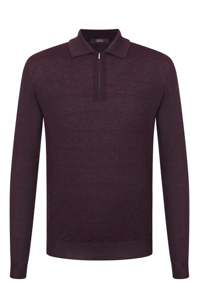 Мужская поло из кашемира и шелка ZILLI, арт. KZP001M0330VMSH00
