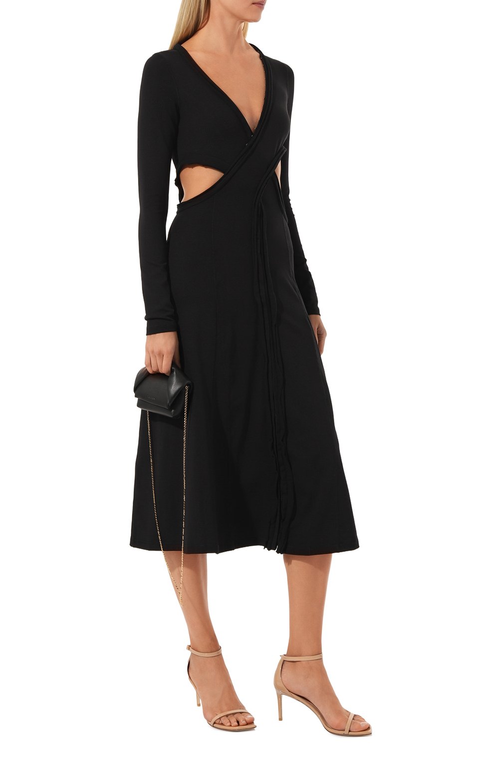 Кожаные босоножки nudistcurve 75 STUART WEITZMAN, арт. SA173/PAT, фото 2