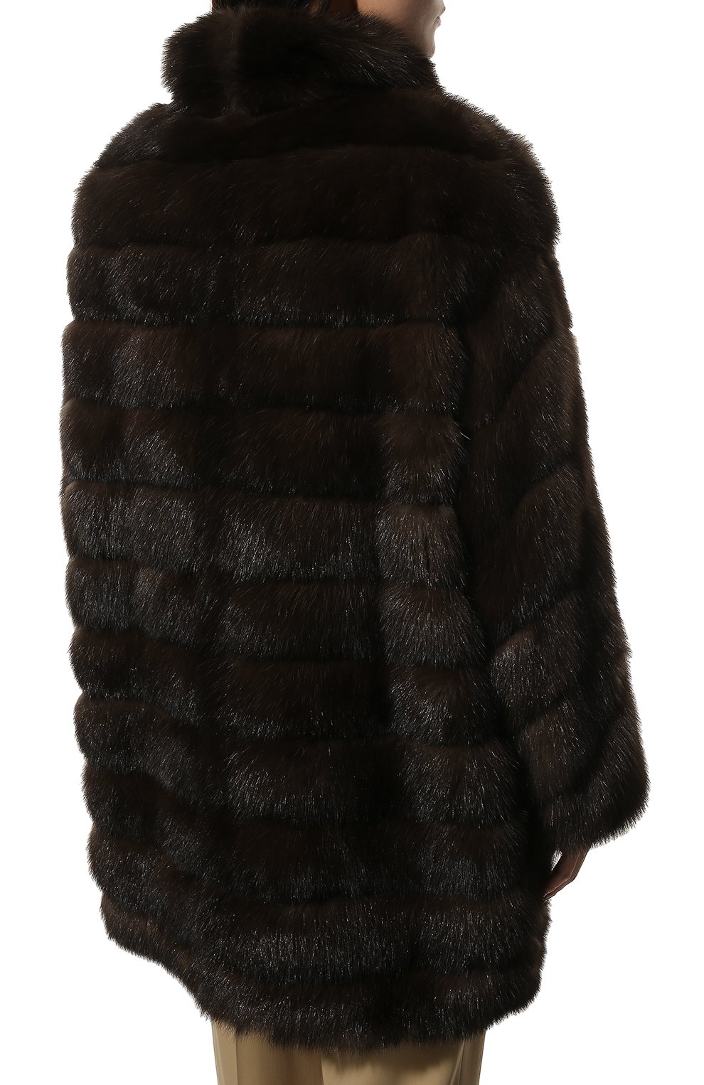 Двусторонняя шуба из меха соболя VICTORIA KUSENKOVA, арт. 723504006579, фото 4