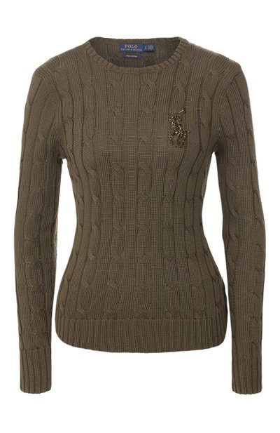 Хлопковый пуловер POLO RALPH LAUREN, арт. 211780365, фото 1