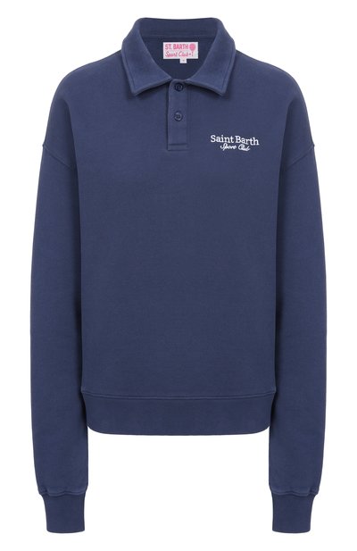 Женское хлопковое поло MC2 SAINT BARTH, арт. BENE001-02983I/BERENICE