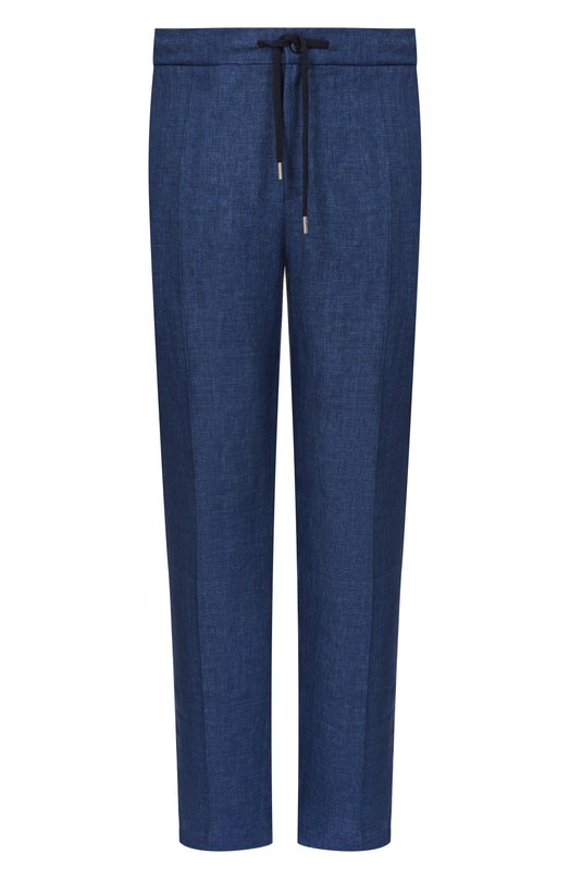 Льняные брюки Capobianco 20M811.LL00. Синий 20M811.LL00.