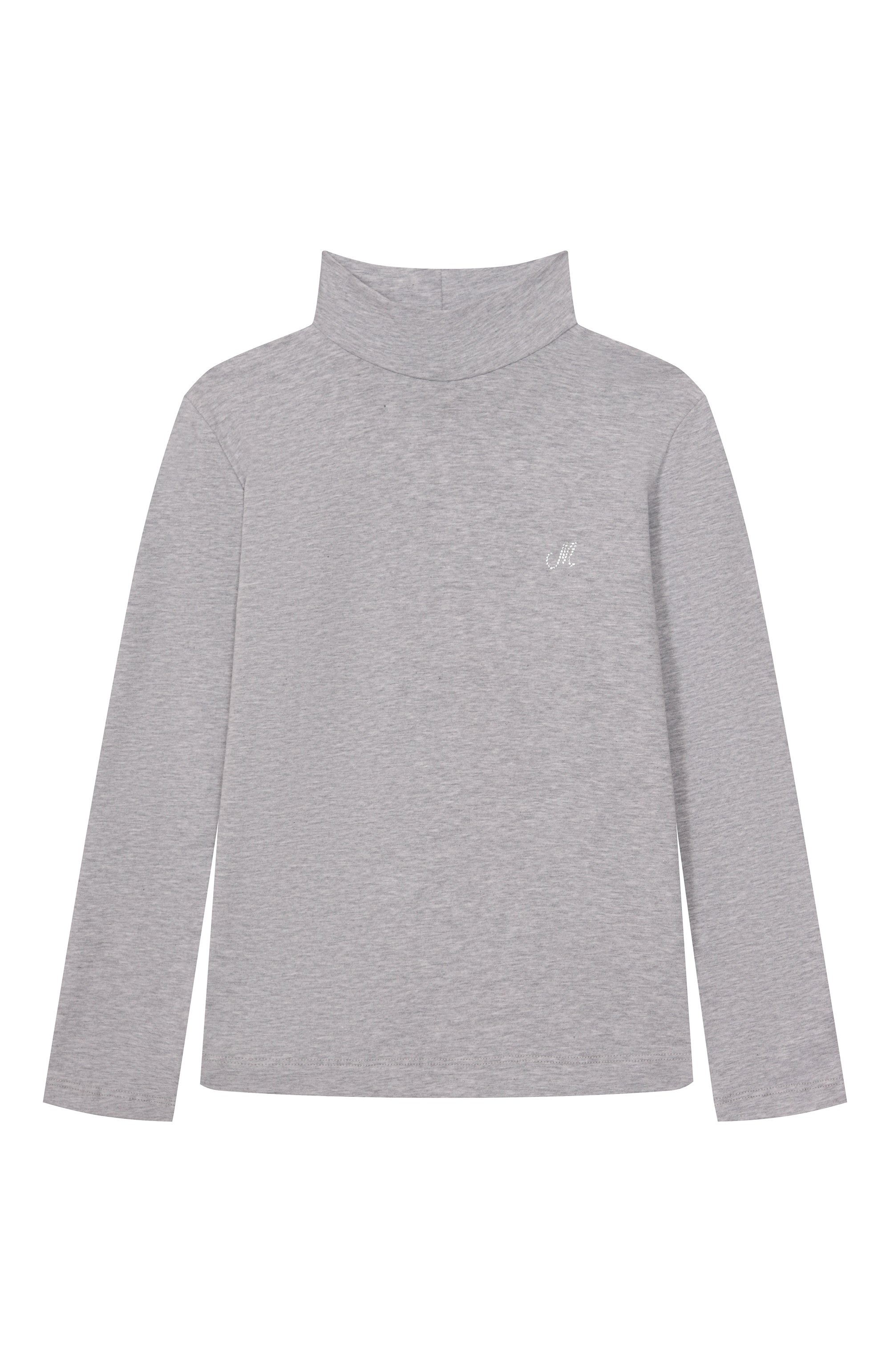 Хлопковая водолазка MONNALISA, арт. 17FLUP, фото 1