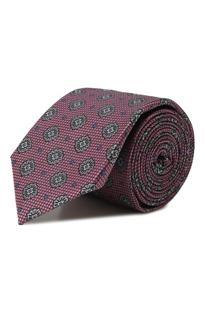 Мужской шелковый галстук CANALI, арт. 18/HJ03997