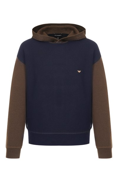 Мужской шерстяное худи EMPORIO ARMANI, арт. EM002020/AF19444