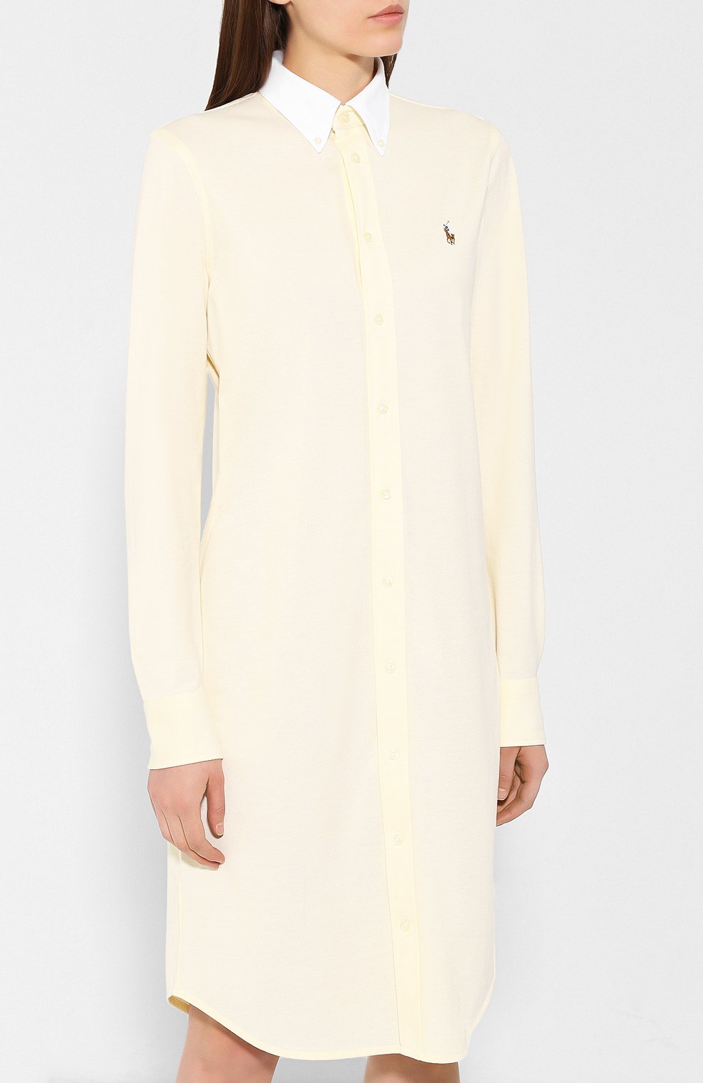 Хлопковое платье POLO RALPH LAUREN, арт. 211752654, фото 3