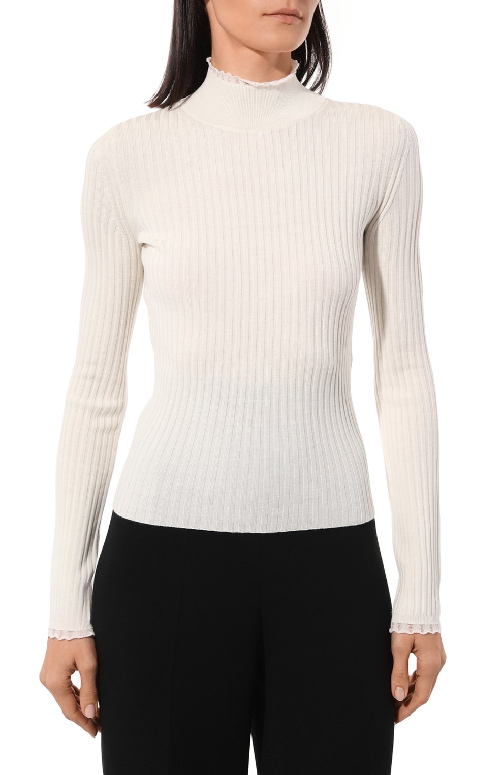 Шерстяная водолазка CHLOÉ, арт. CHC23AMP10664, фото 3