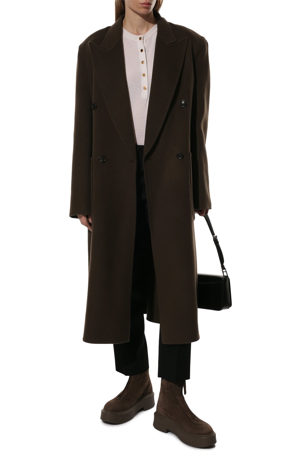 Замшевые ботинки zipped boot i THE ROW, арт. F1144-L25, фото 2