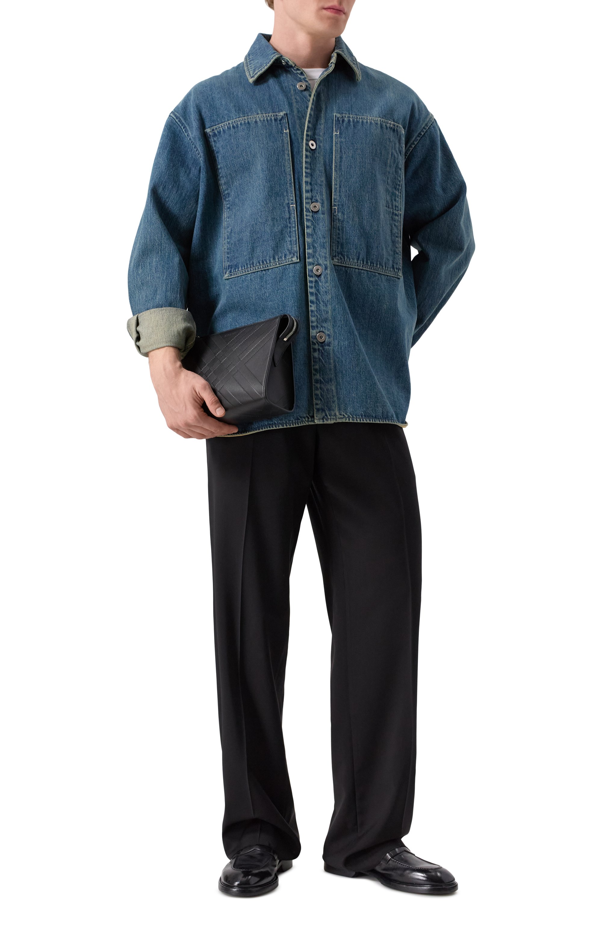 Кожаный футляр для документов BURBERRY, арт. 8104700, фото 7