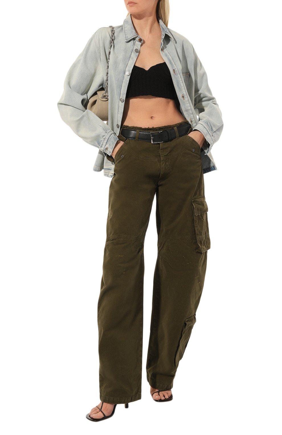 Джинсовая рубашка HAIKURE голубого цвета по цене 32100 руб., арт. HEW06058DF095L0739, фото 2 Джинсовая рубашка HAIKURE, арт. HEW06058DF095L0739, фото 2