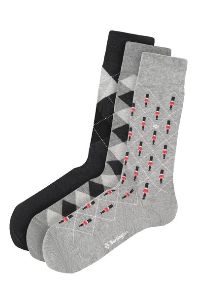 Мужские комплект из трех пар носков BURLINGTON, арт. 21406