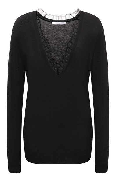 Женский пуловер из шерсти и шелка IRO, арт. WF12HABY