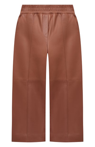 Кожаные брюки BRUNELLO CUCINELLI, арт. BPTANP044A, фото 1