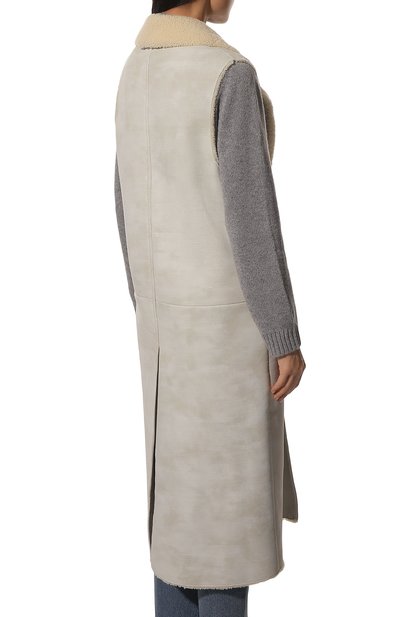 Жилет из меха овчины PRADA, арт. 59415-NRO-F0018, фото 4