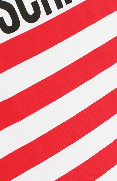 Хлопковое платье MOSCHINO, арт. HDV07N/LBA00/4A-8A, фото 3