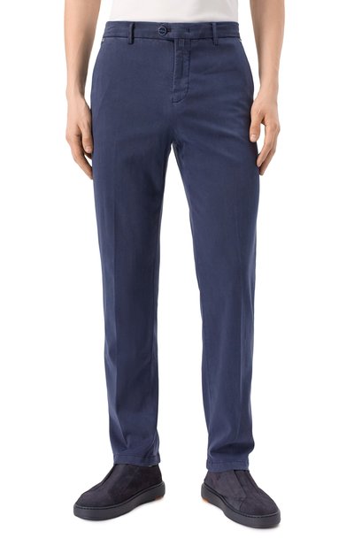 Брюки из лиоцелла KITON, арт. UFPPEK0606F19, фо�то 3