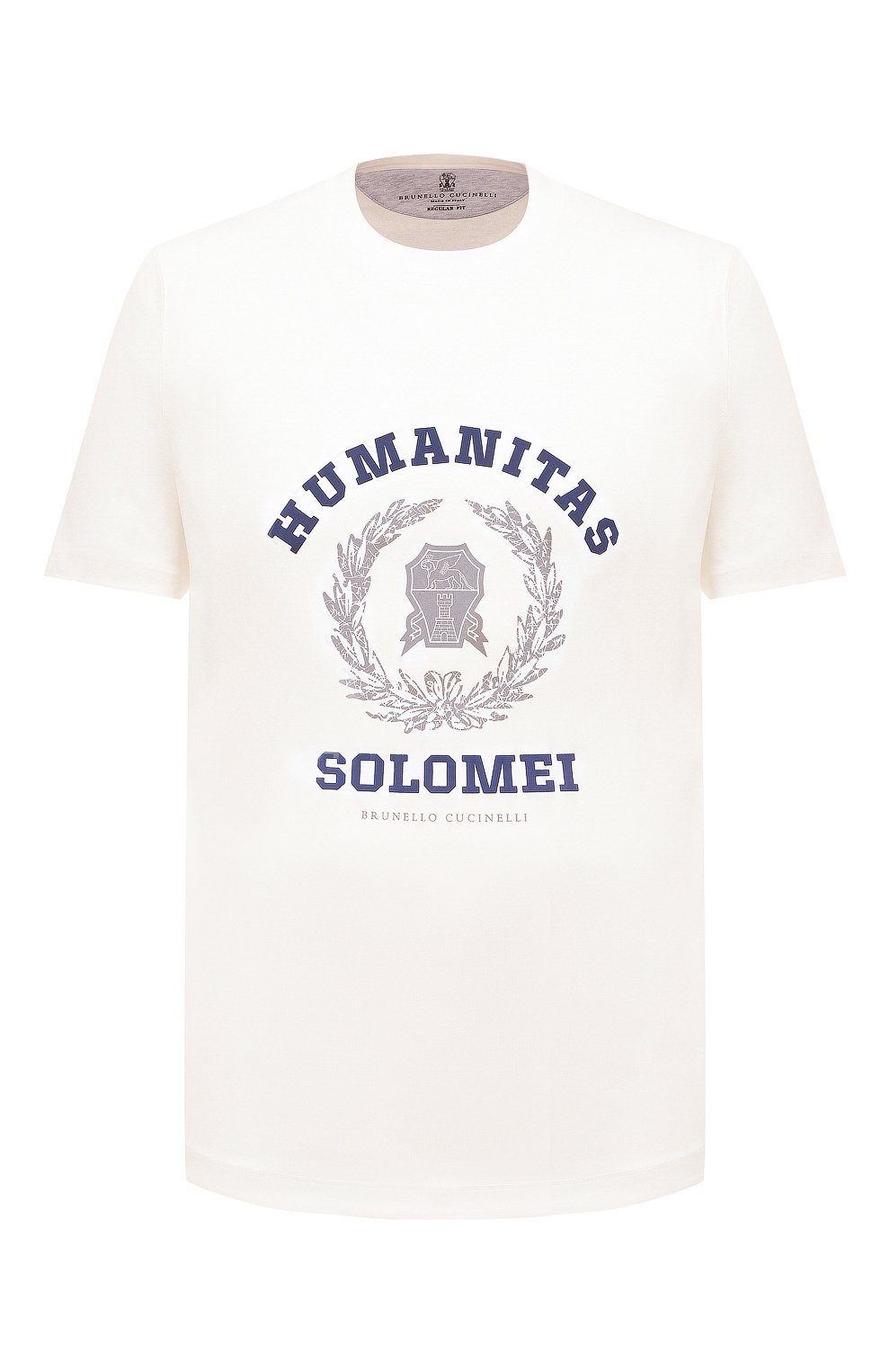 Хлопковая футболка BRUNELLO CUCINELLI, арт. M0T718452, фото 1