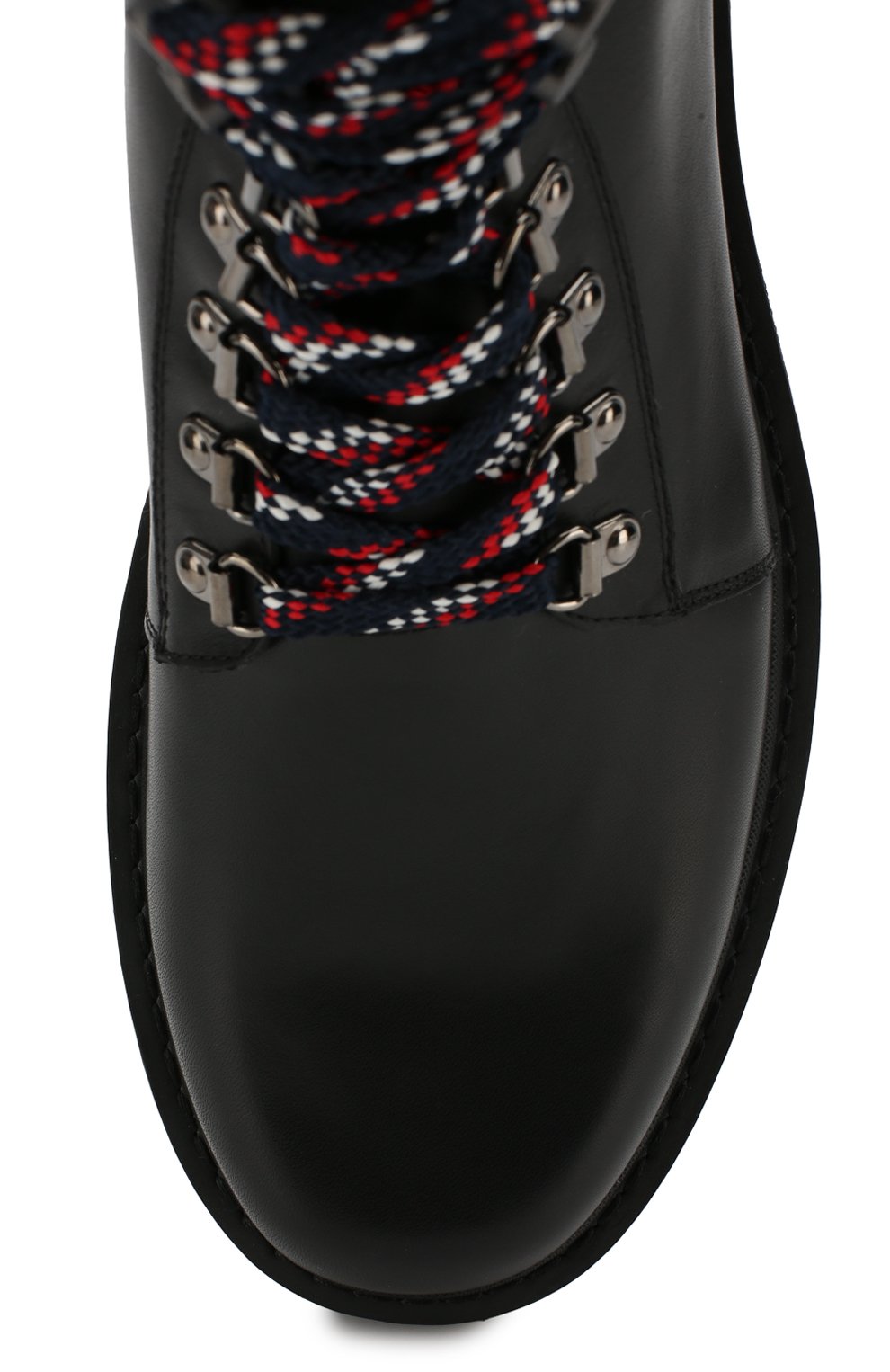 Кожаные ботинки на шнуровке MONCLER, арт. D2-09A-10314-00-019Z0, фото 5