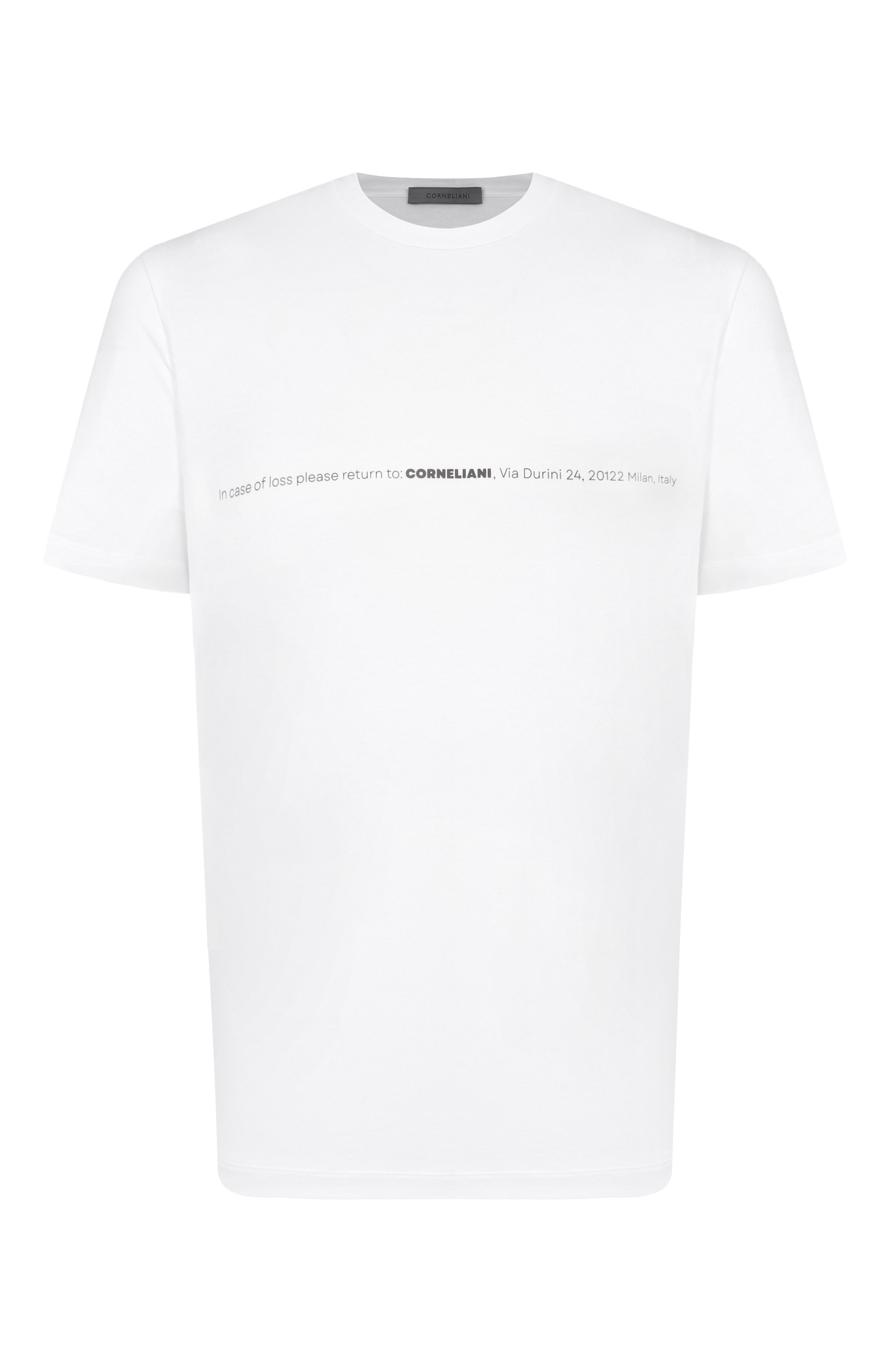 Хлопковая футболка CORNELIANI, арт. 27G587/2725035, фото 1