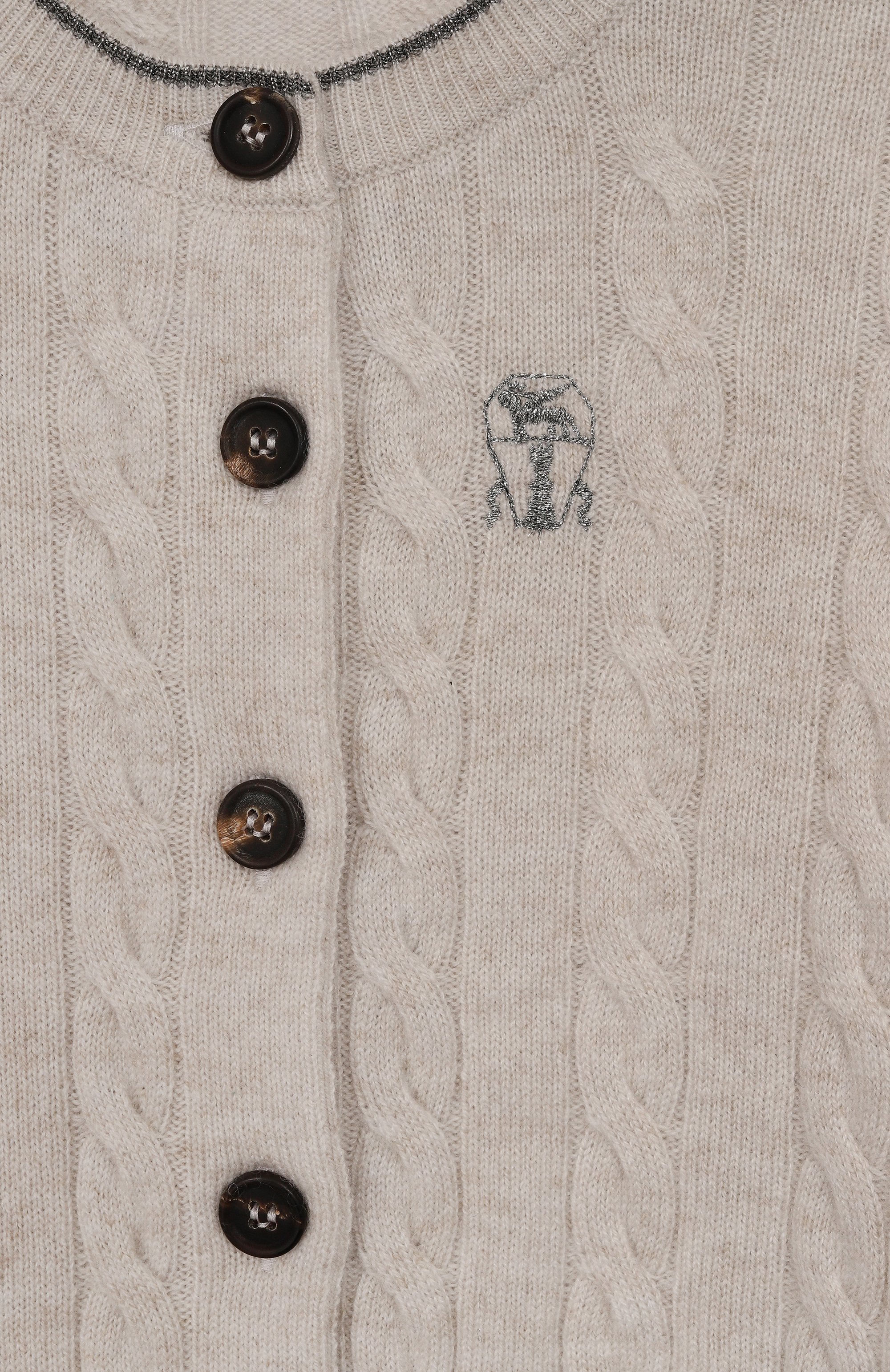 Кашемировый кардиган BRUNELLO CUCINELLI, арт. B12M16506A, фото 3