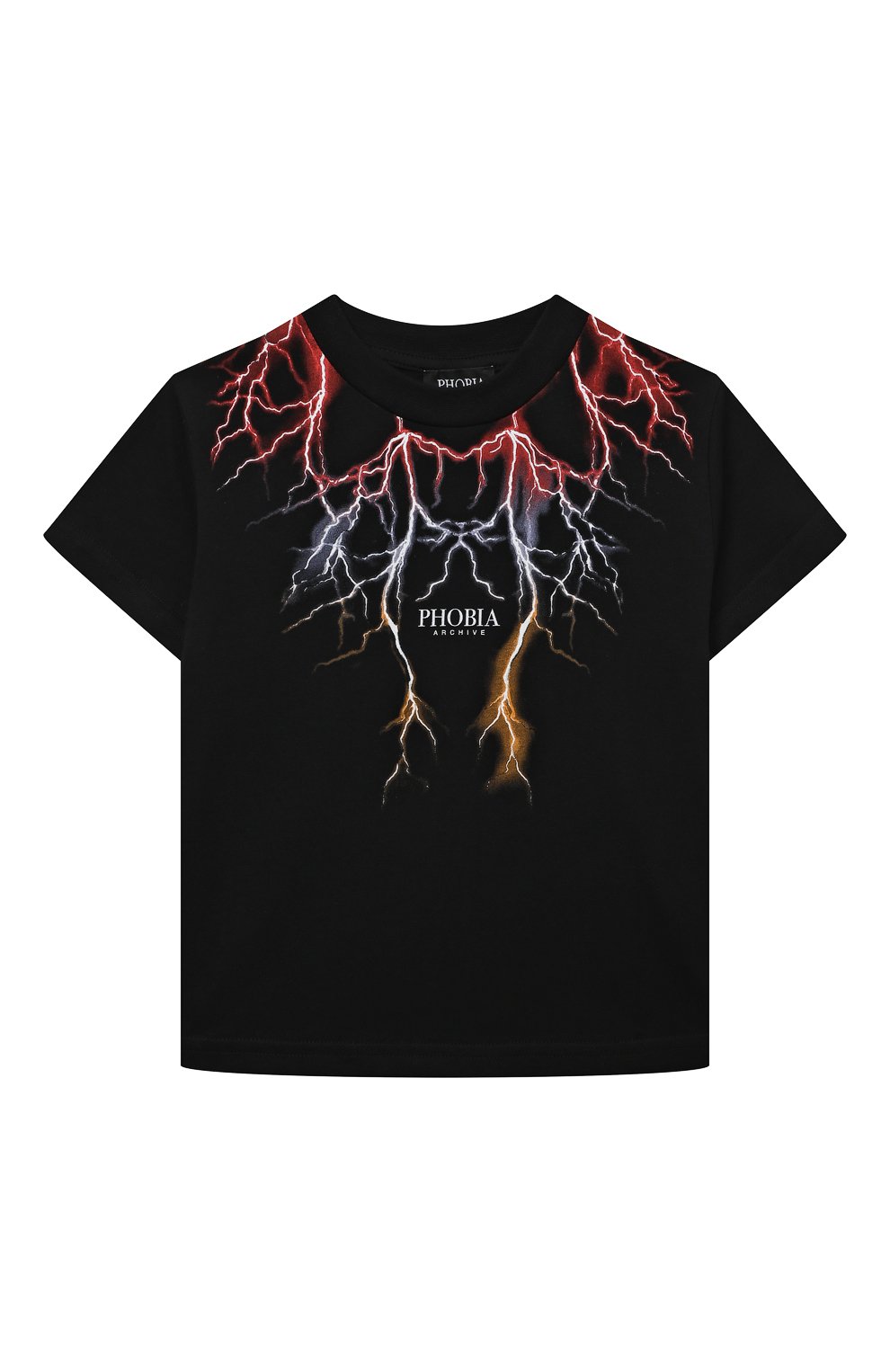 Хлопковая футболка PHOBIA ARCHIVE, арт. PHK00106REDGR0R, фото 1