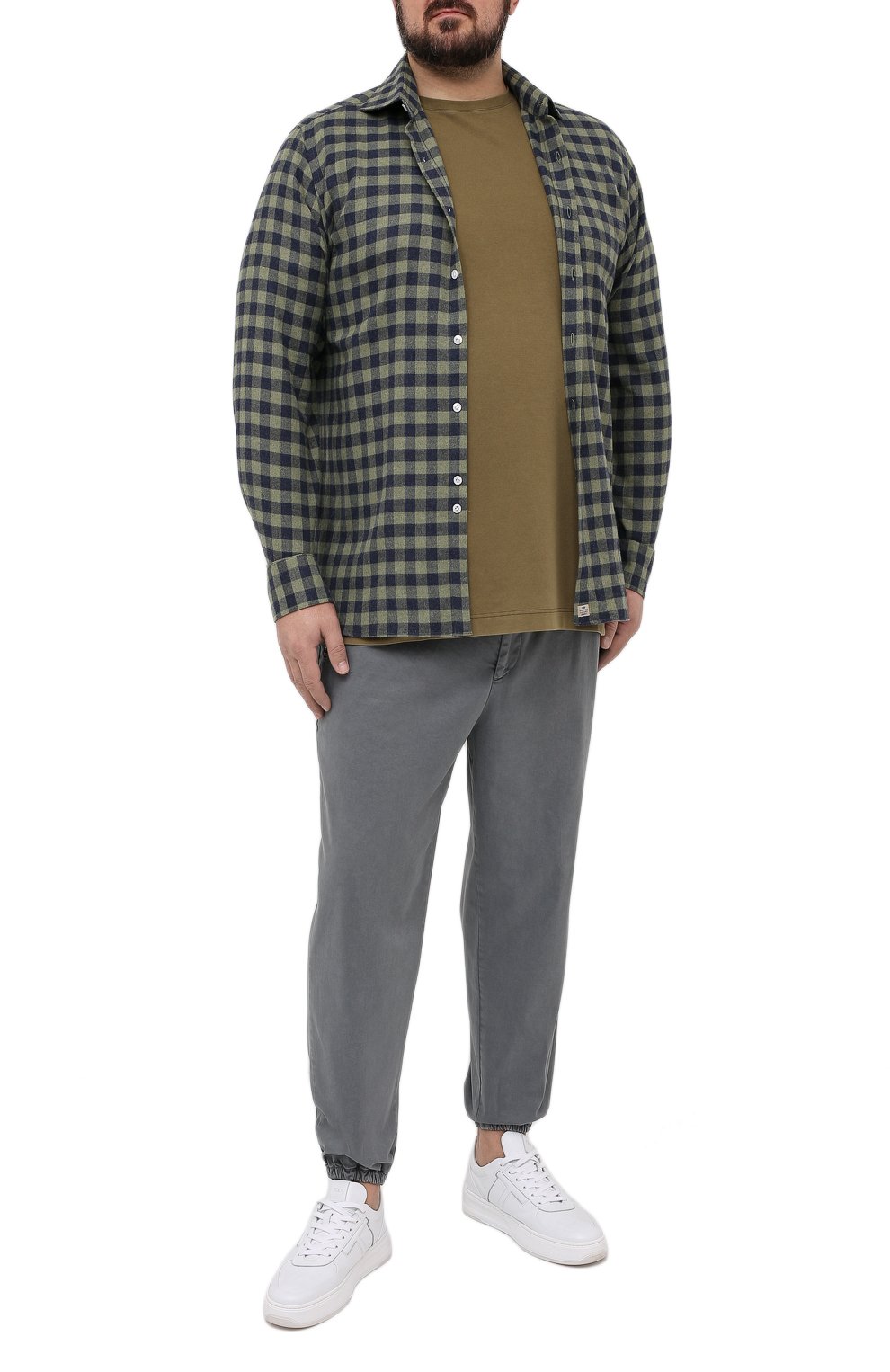 Хлопковая футболка ZILLI SPORT, арт. MFU-13075-447782/0014/5XL-8XL, фото 2