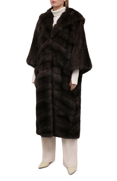 Шуба из меха соболя FURLAND, арт. 0027101910086100000, фото 3