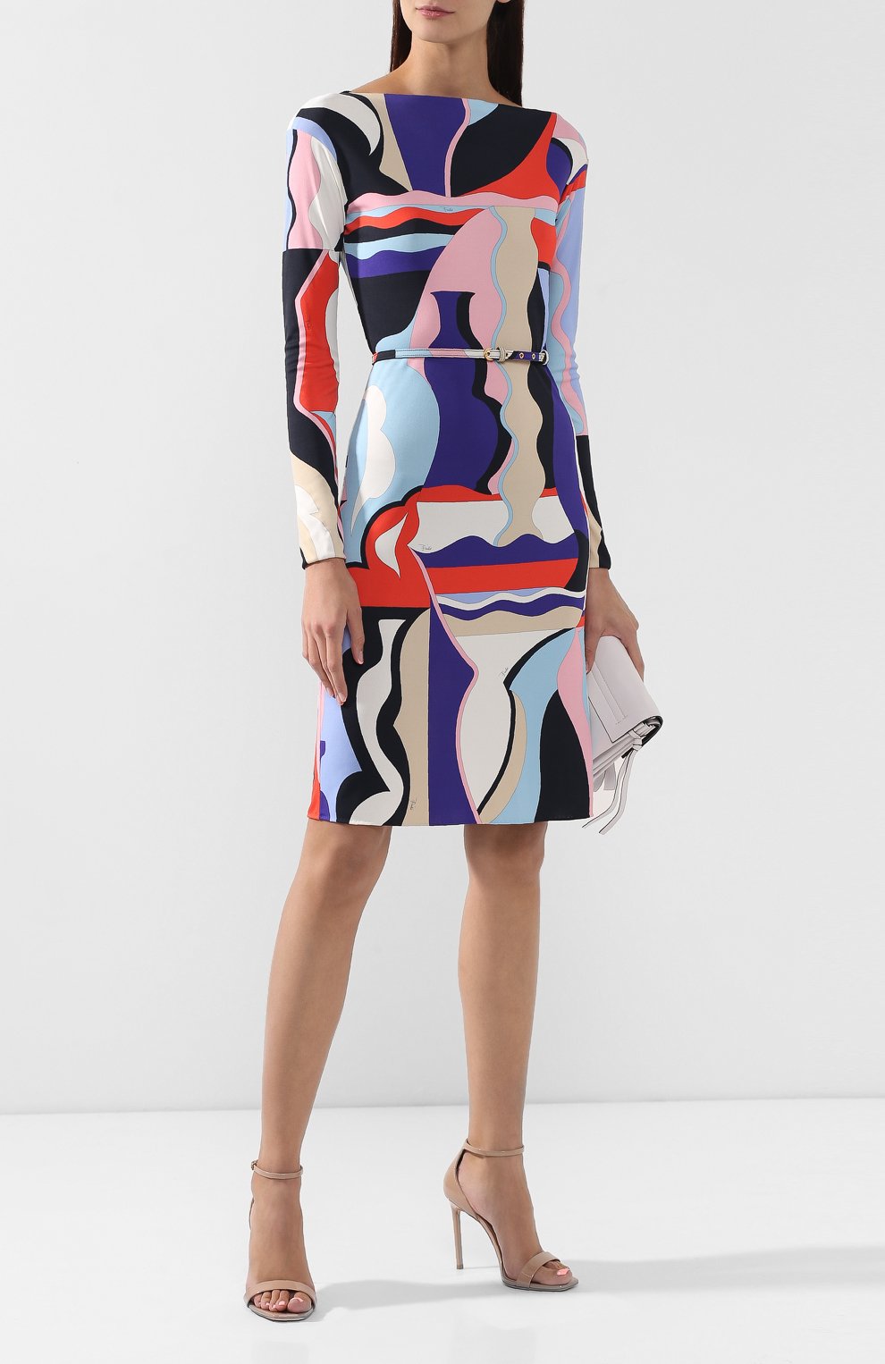 Платье из смеси вискозы и шелка EMILIO PUCCI, арт. 9RJH43/9R747, фото 2