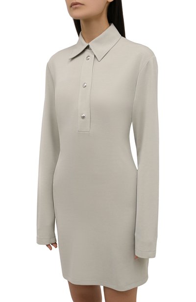 Платье из вискозы OFF-WHITE, арт. 0WDB355F21JER001, фото 3