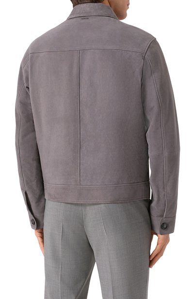 Замшевая куртка BOSS, арт. 50528014, фото 4