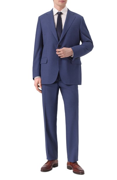 Мужской костюм из шерсти и шелка CANALI, арт. E11220/10-BX05555