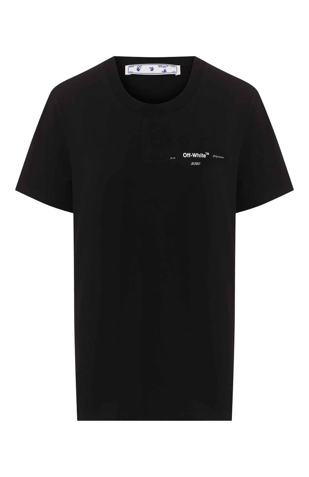 Хлопковая футболка OFF-WHITE, арт. 0WAA049S20JER0101084, фото 1