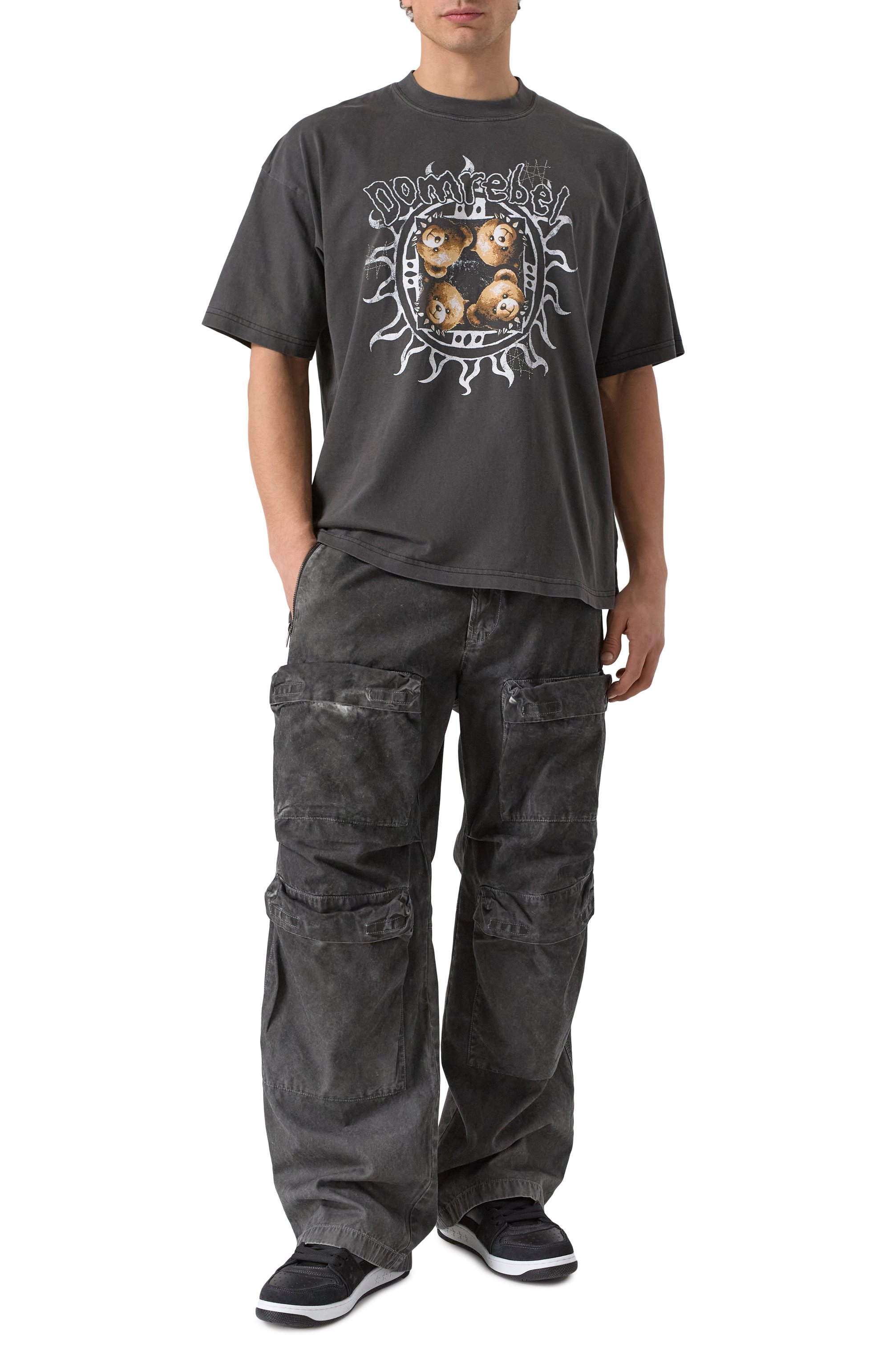 Хлопковая футболка DOMREBEL, арт. SUNGAZE/T-SHIRT, фото 2