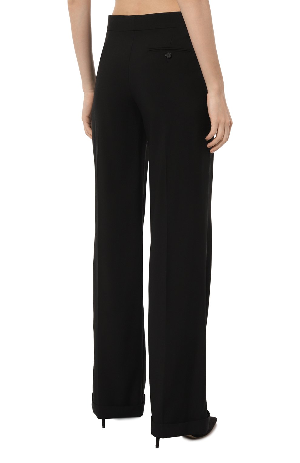 Шерстяные брюки ALEXANDER MCQUEEN, арт. 745068/QJACX, фото 4