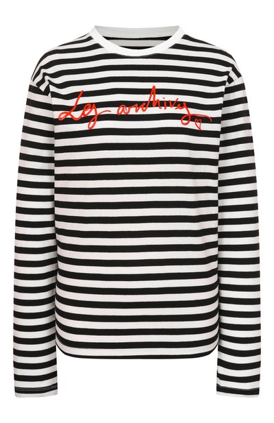 Женская хлопковый лонгслив LES ARCHIVES, арт. LA_019