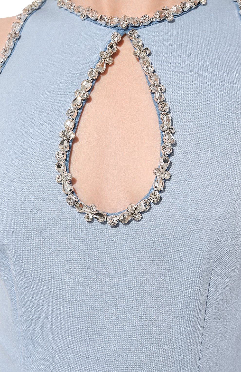 Платье LIKE YANA голубого цвета по цене 24000 руб., арт. L16-23/0-1030-9584СБ, фото 5 Платье LIKE YANA, арт. L16-23/0-1030-9584СБ, фото 5