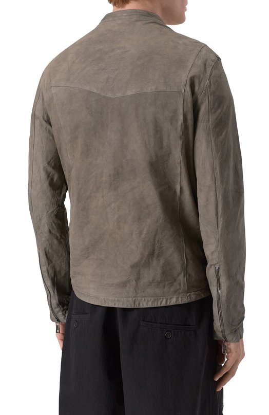 Кожаная куртка Giorgio Brato GU26S8299NAPSTM Серый  GU26S8299NAPSTM Фото 4