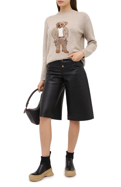 Кашемировый свитер RALPH LAUREN бежевого цвета по цене 230000 руб., арт. 290816139, фото 3 Кашемировый свитер RALPH LAUREN, арт. 290816139, фото 3